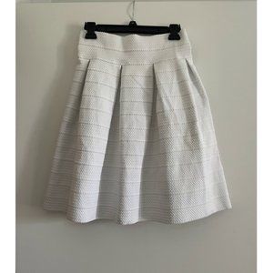 White Layered Eva Mendes Skirt